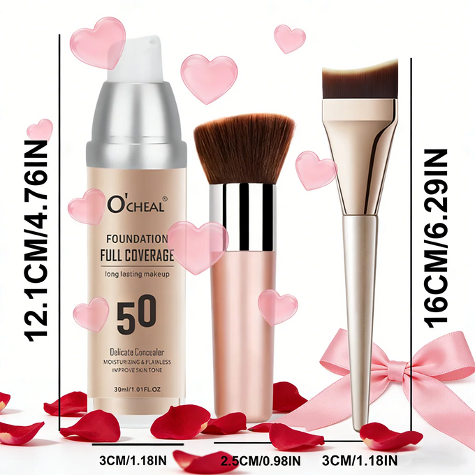 Mineral Foundation Spray Applicator Set — product image
