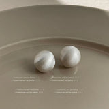 Brushed Geometric Earrings — view 13
