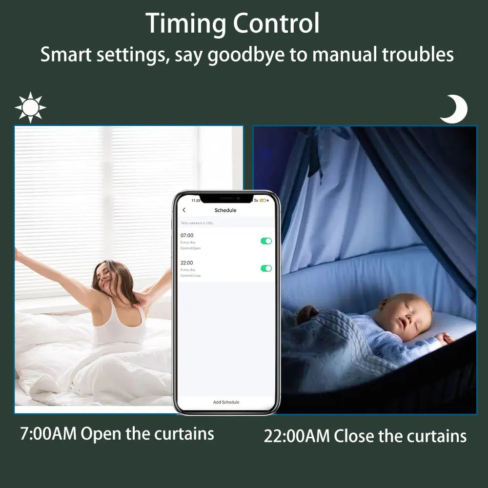 Tuya Wifi Roller Shutter Blinds Motor Automatic Blind Curtain For 38mm Tube Smart Life App Alice Alexa Google Home Voice Control