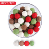 Colorful Felt Craft Balls — view 11