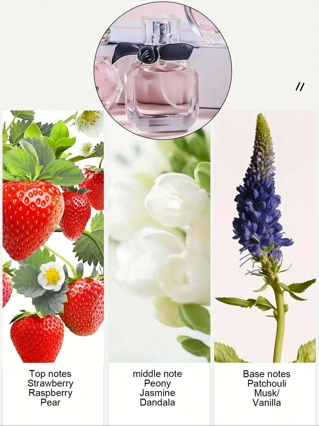 Luxury Perfume Gift Set for Women - Valentine’s Day Birthday Anniversary Present 3 Signature Scents
