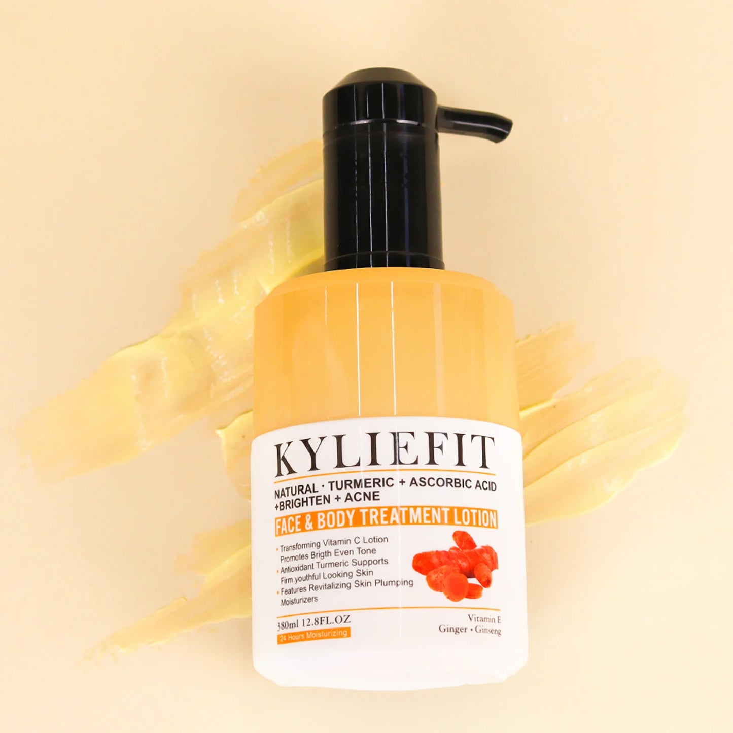 AILKE Organic Turmeric Skin Care Set, Brighten, Cleaning Skin, Remove Acne,Pimples, Whitening, Even Skin Tone, Improve Dry Skin