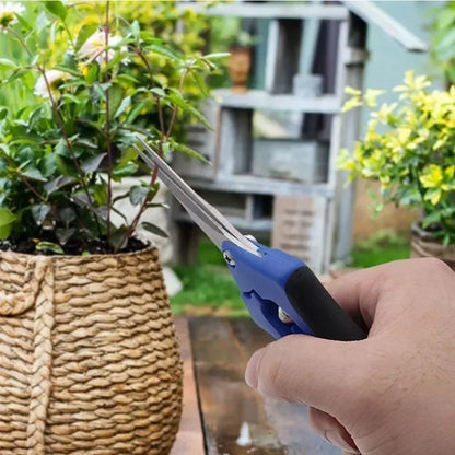 Stainless Steel Pruning Shears Handheld Garden Scissors Practical Trimming Tool for Branches Flowers and Household Plant Care