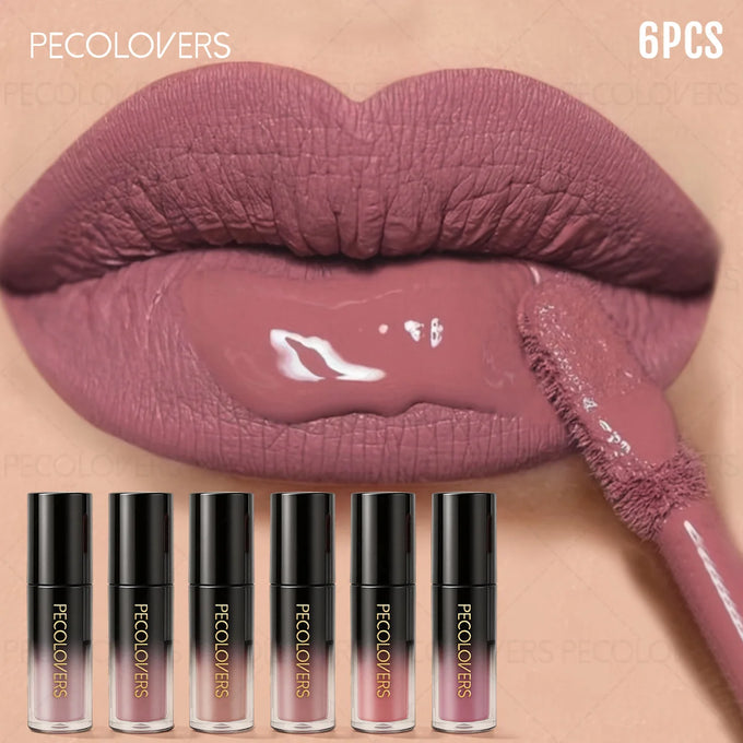 Matte Lip Gloss Set — 6 Pieces — product image
