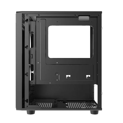 Power Train Flying PC gaming case E-sports case MATX USB3.0 Support SFX/ATX power supply Iron net heat dissipation Computer Case