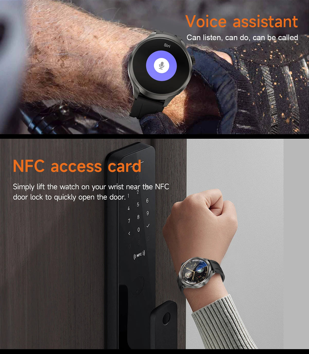 NEW GPS Outdoor fitness NFC Smart Watch Men 1.85 Inch AMOLED Screen  Bluetooth Call IP67 Waterproof Man Smart Watches Man 2025