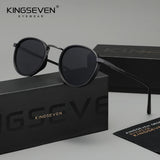 Kingseven Round-Frame Sunglasses — view 6