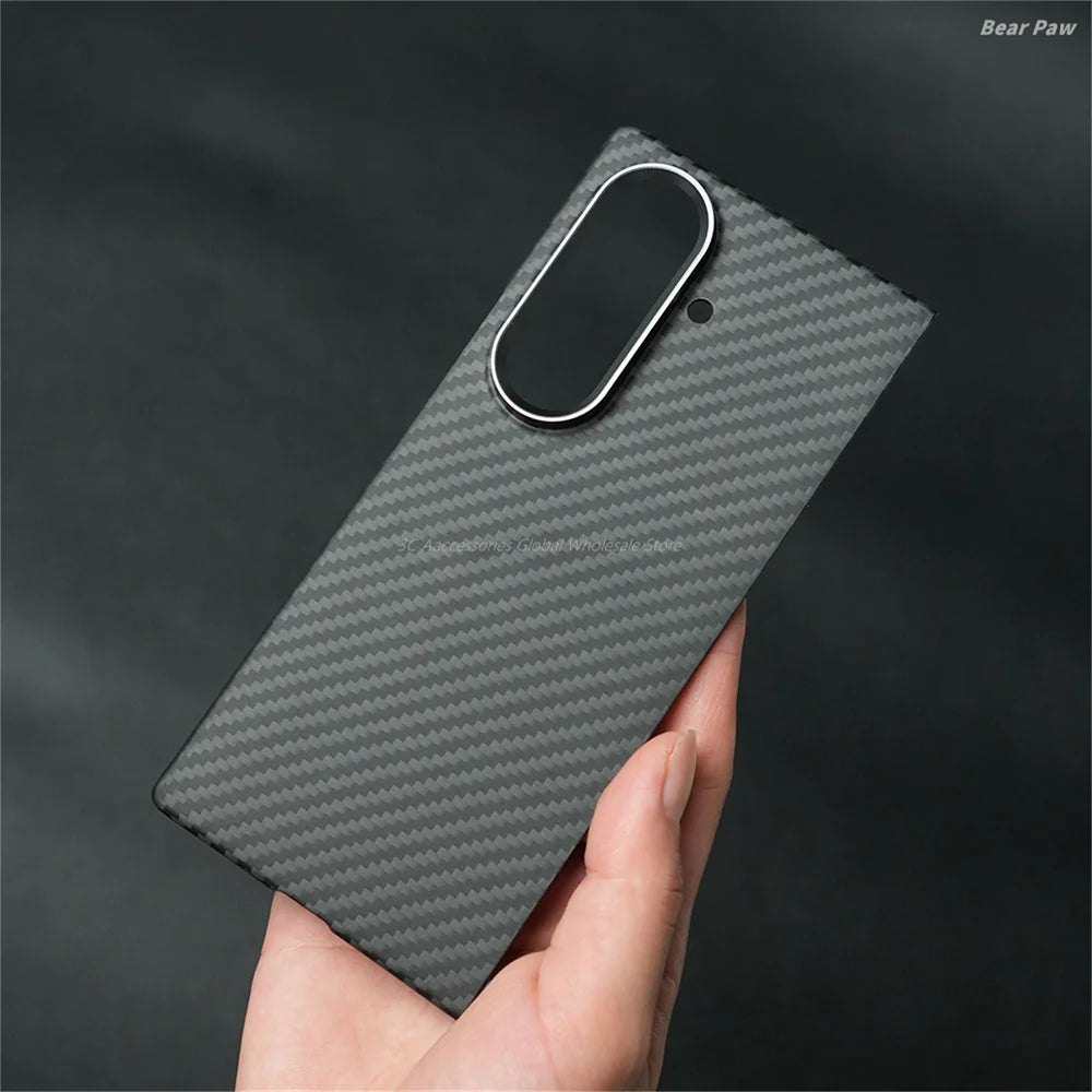 Magnetic for MagSafe Case for Samsung Galaxy Z Fold 7 W26 Aramid Carbon Fiber Cover Ultra-Thin Lightweight Armor for W26 Cover
