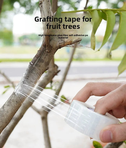 200m Length Eco-Friendly Biodegradable Grafting Tape Graft Membrane Gardening Bind Belt PE Grafting Tape Packaging wrapping film