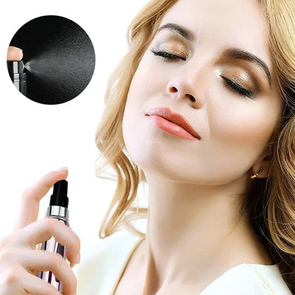 1/4Pcs 5ml Perfume Atomizer Portable Liquid Container for Cosmetics Traveling Mini Aluminum Spray Empty Refillable Bottle
