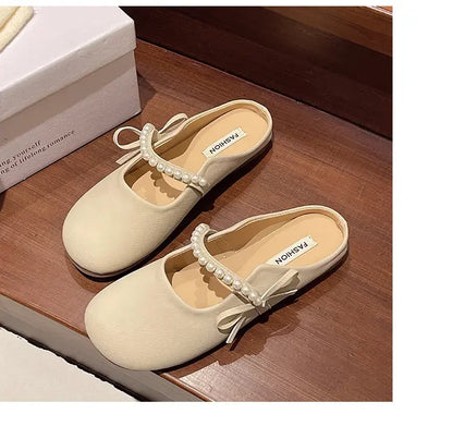 New Arrival Women Summer Mule Sandals Fashion Half Slippers Soft Sole Non Slip Casual Outdoor Beach Daily Shoes