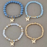 Butterfly Charm Bracelet Set — view 6