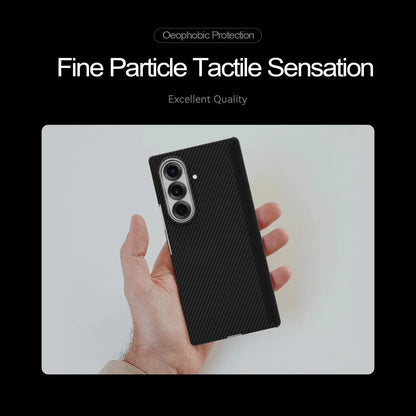 Magnetic for MagSafe Case for Samsung Galaxy Z Fold 7 W26 Aramid Carbon Fiber Cover Ultra-Thin Lightweight Armor for W26 Cover