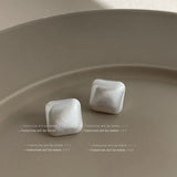 Brushed Geometric Earrings — view 24