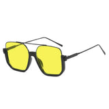 Double-Bridge Half-Frame Sunglasses — view 7