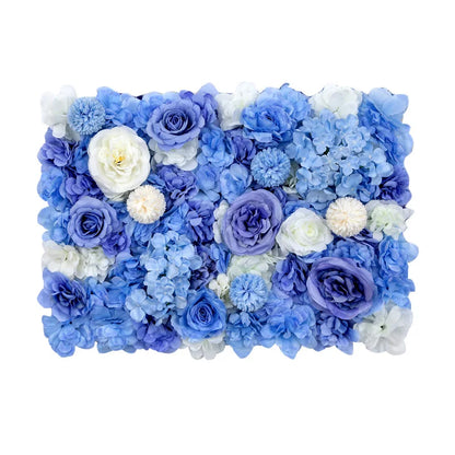 40x60cm Silk Rose Flower Champagne Artificial Flower for Wedding Decoration Flower Wall Panels Romantic Wedding Backdrop Decor