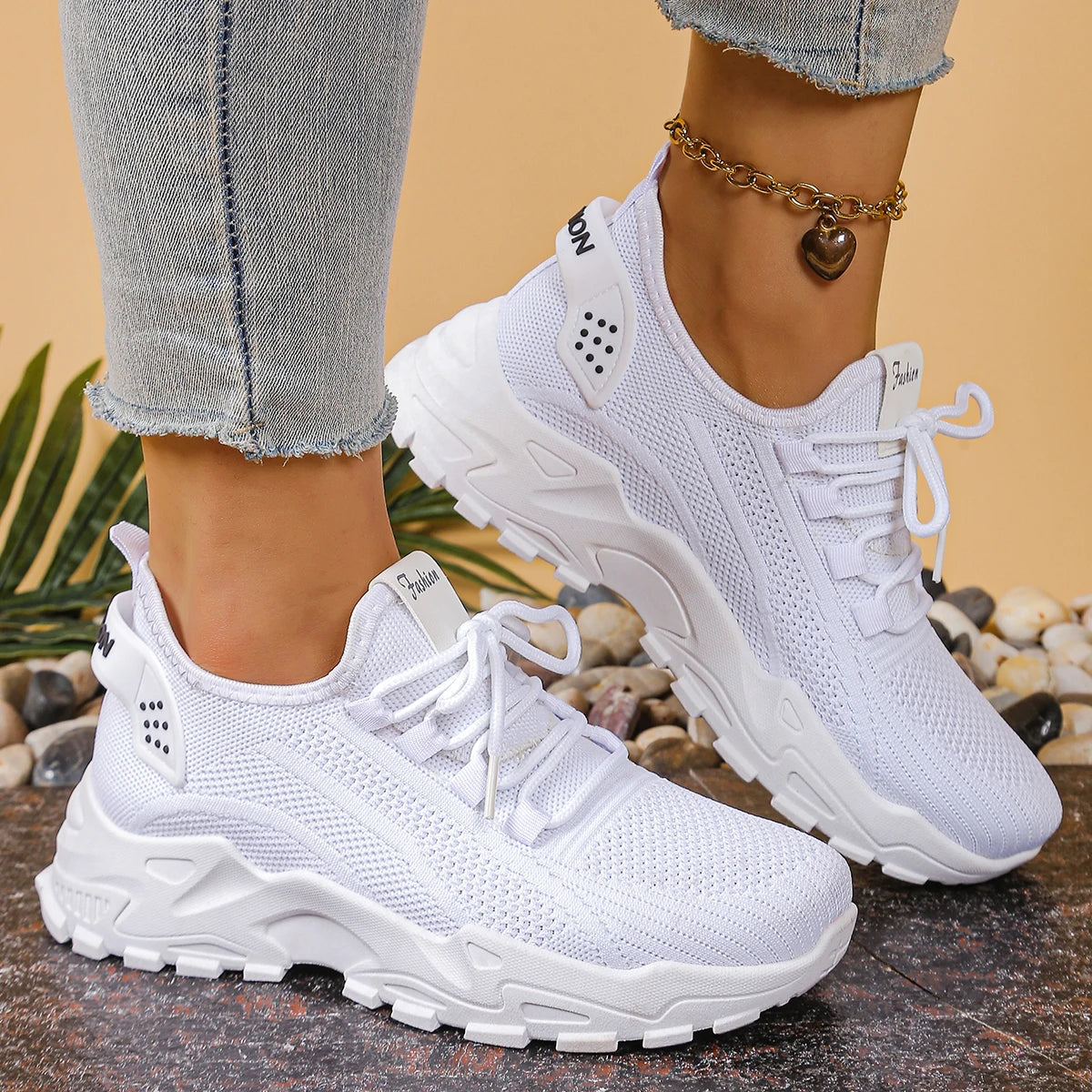 Woman shoes Leopard print sneakers lightweight and breathable women's casual sneakers sale shoes with free shipping
