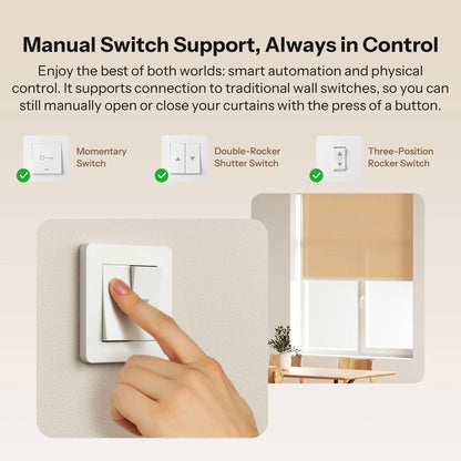 SONOFF MINI-ZBRBS Zigbee Smart Roller Shutter Switch Zigbee Local Scene Signal Booster Transform Curtains eWeLink Via ZigBee Hub