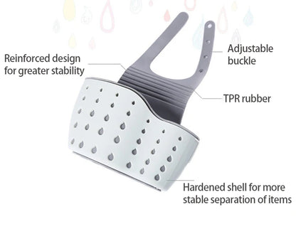Kitchen Sink Sponge Holder Sponge Holder Sink Accessories Sponge Holder Kitchen Under Sink Organizer SNJ002
