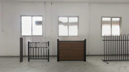 Outdoor Aluminum Louver Fence Panels Modern Design Privacy Security Fencing Heavy Duty Garden Yard Fence Customizable