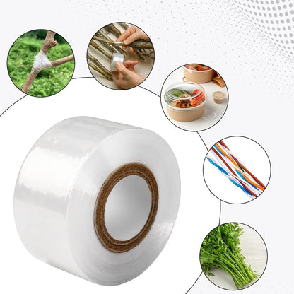 200m Length Eco-Friendly Biodegradable Grafting Tape Graft Membrane Gardening Bind Belt PE Grafting Tape Packaging wrapping film
