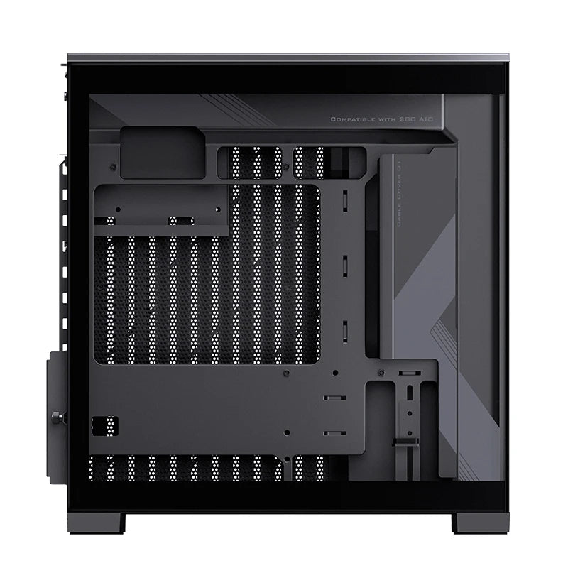 Jonsbo D34 MATX SeaviewRoom Chassis Support 280 Cold Row ATX Power Supply Type-C Digital Monitoring Screen Mini-ITX Desktop Case