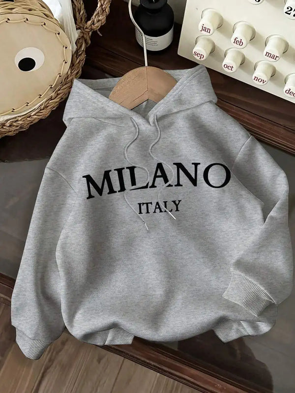 Milano Graphic Pullover Hoodie