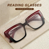 Retro Rectangle Reading Glasses Set — view 6