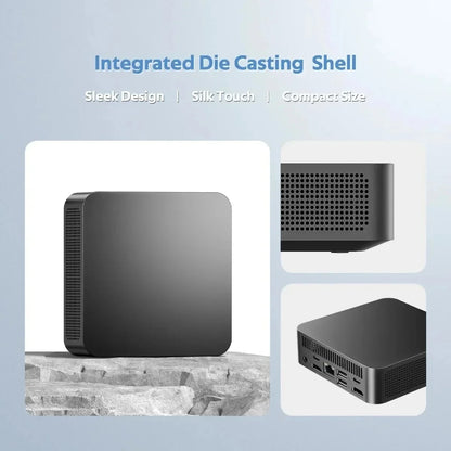 Windows11 Intel Core i9 10980HK Mini PC Processor UHD Graphics Small Pocket Computer Mini WiFi6 1TB SSD Desktop Gaming Computer