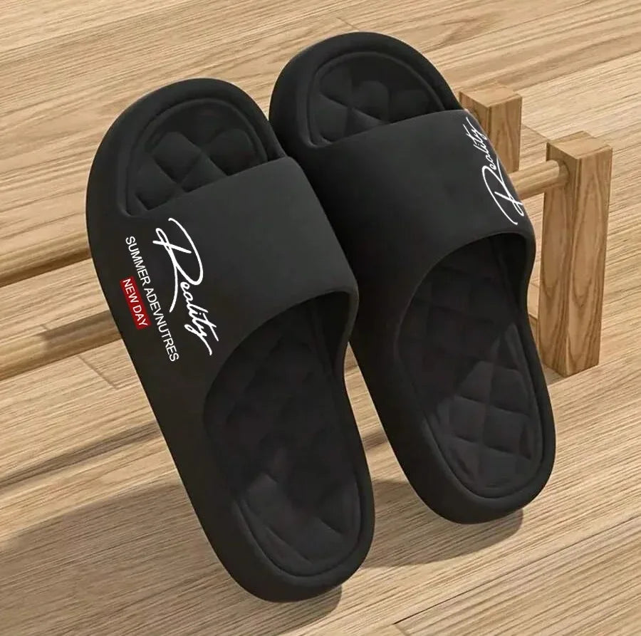 Outdoor Home Women's EVA Slippers,Lightweight Non-Slip Men's Sandals,Suitable for All Seasons,Women's Home Shoes,Indoor Slippers