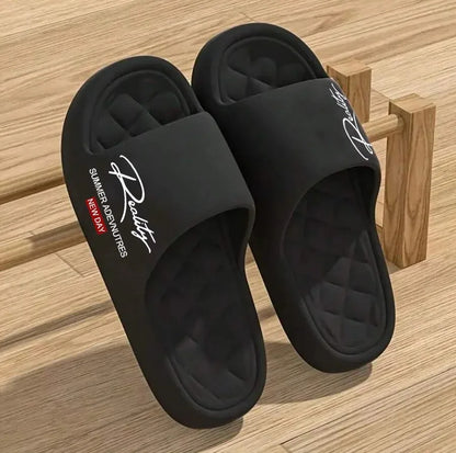 Outdoor Home Women's EVA Slippers,Lightweight Non-Slip Men's Sandals,Suitable for All Seasons,Women's Home Shoes,Indoor Slippers