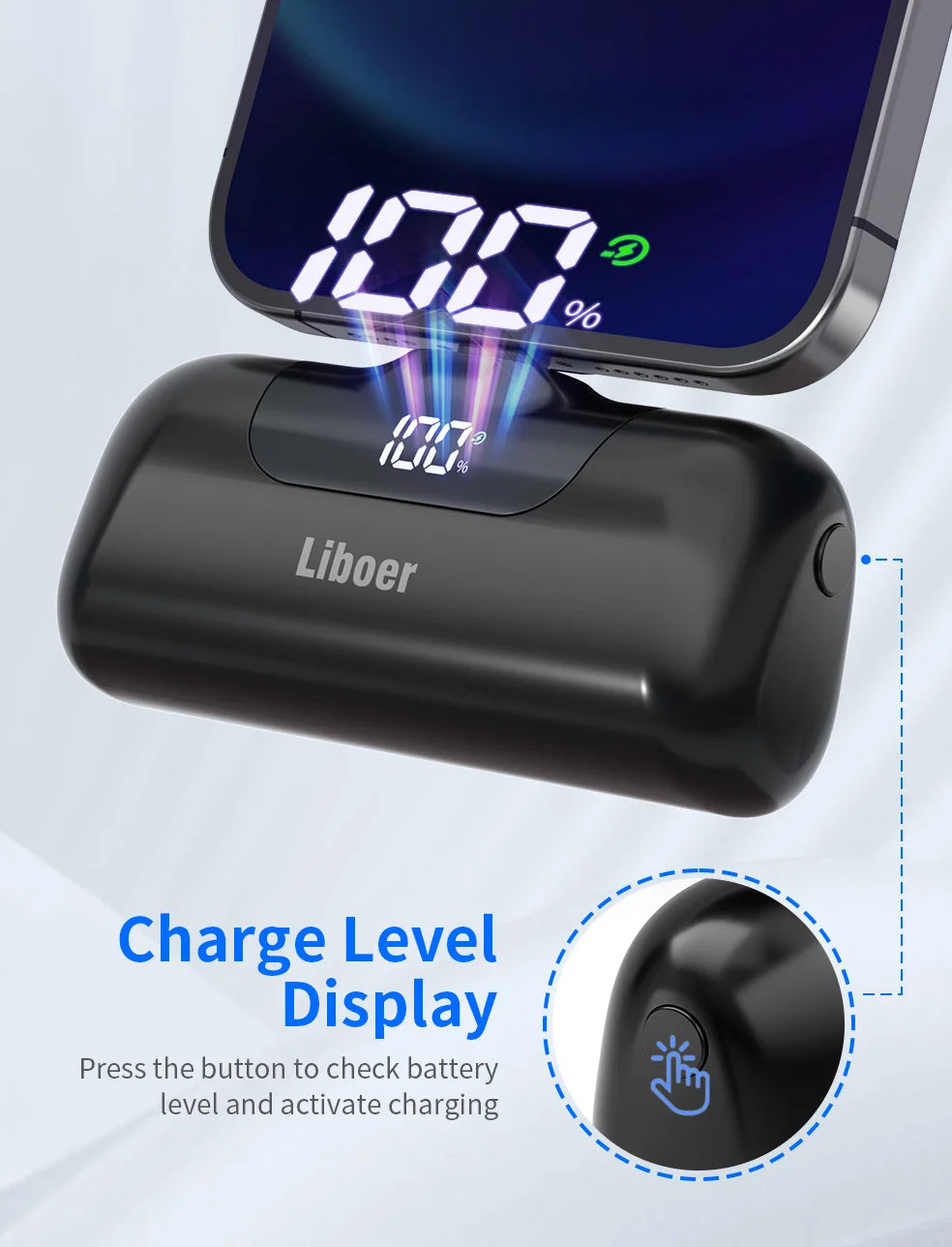 Portable Charger 5000mAh Fast Charging Mini Power Bank Type C for HUAWEI iPhone Samsung Xiaomi Redmi External Battery Powerbank