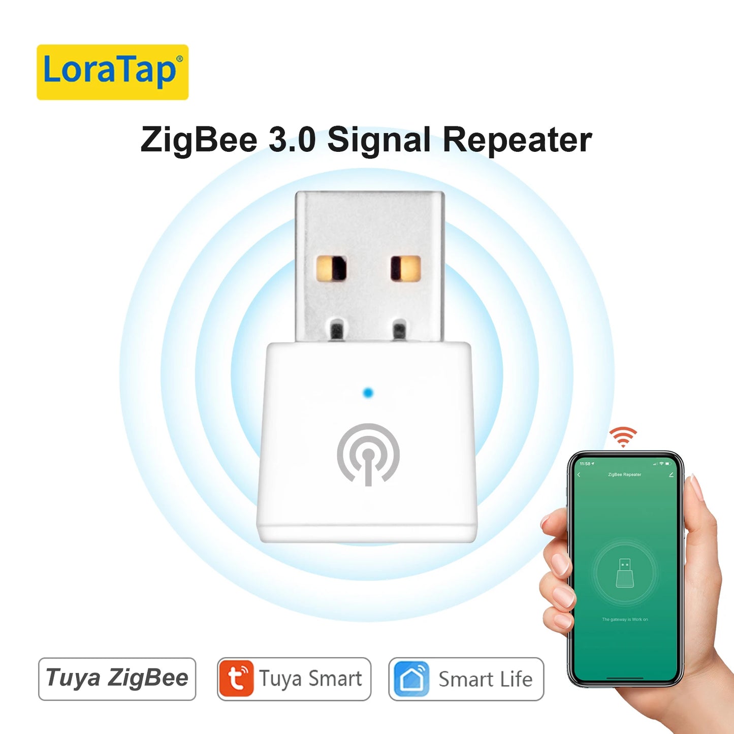 Tuya Smart Life ZigBee 3.0 Wireless Portable Pushbutton 1,2,3,4 Gang Remote Controller Scene Switch