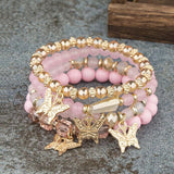 Butterfly Charm Bracelet Set — view 7