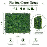 Artificial Boxwood Privacy Panels — view 4