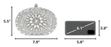 Rhinestone Evening Clutch — view 2