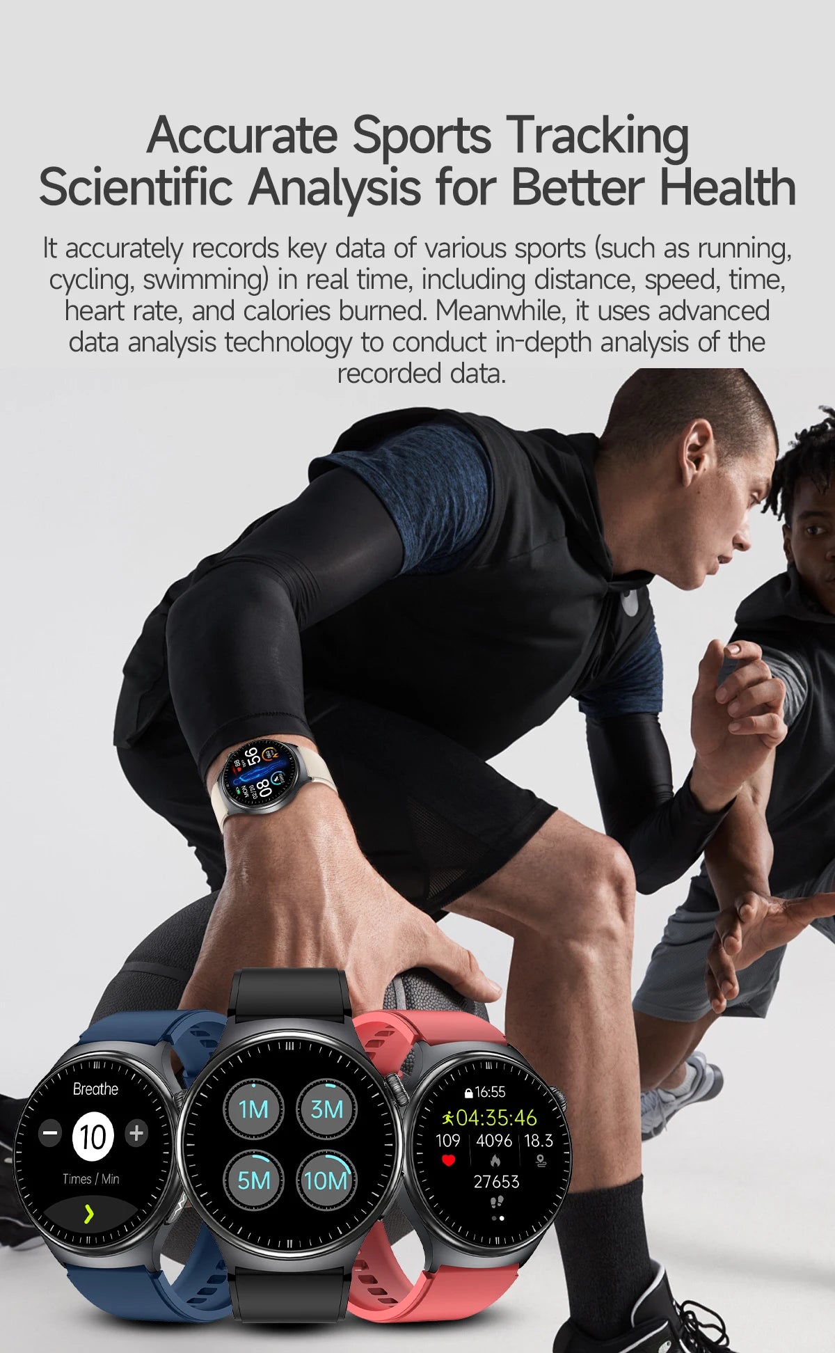 2026New High-end Health Smart Watch For Men Women Blood Lipids Uric Acid Blood Pressure Accurate Data ECG+PPG BT Call Smartwatch