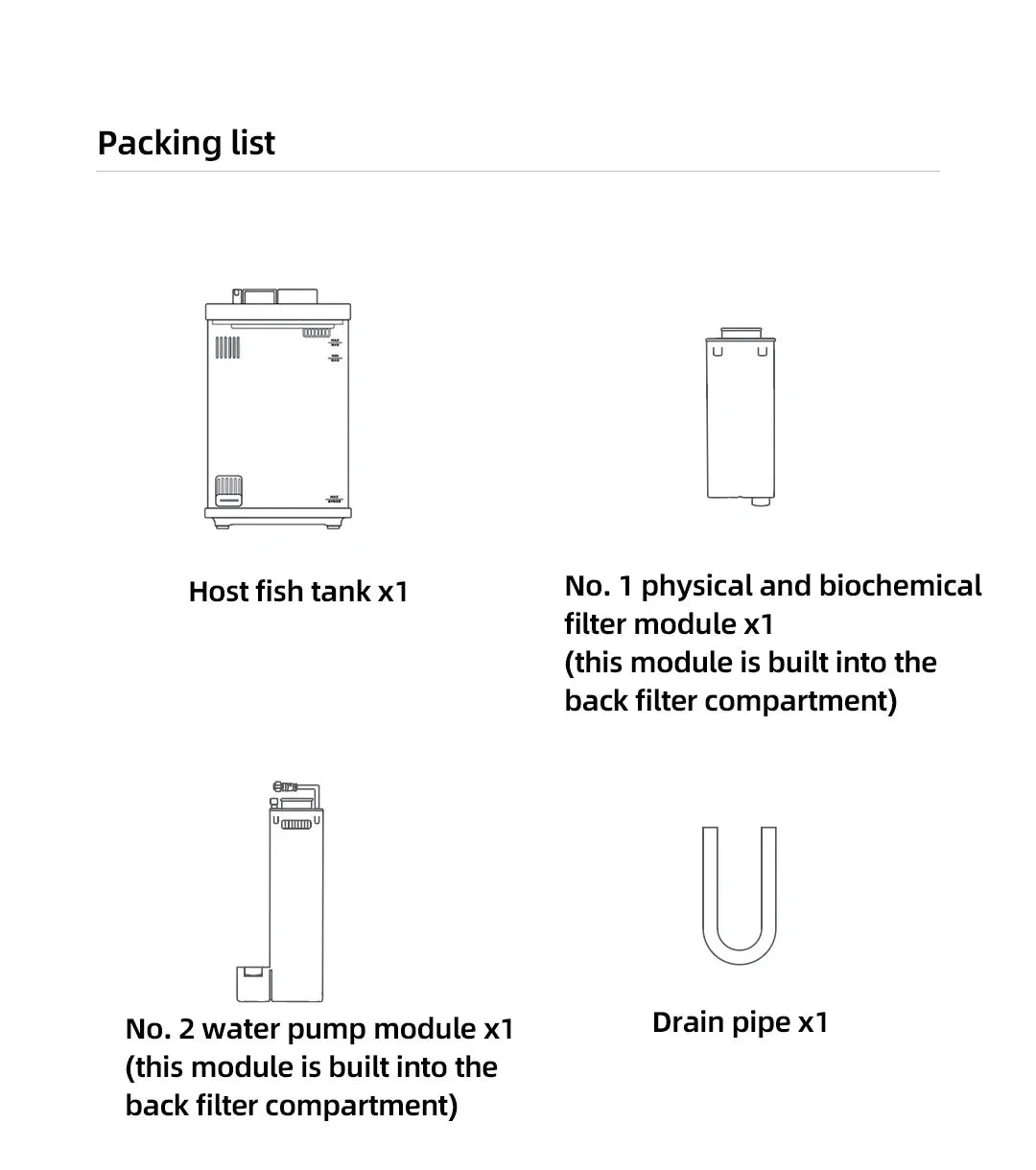 Xiaomi Mijia Smart Desktop Aquarium 10L Smart Fish Tank App Control Feeding Pro Filtration Mi Home Compatible No Assembly CN