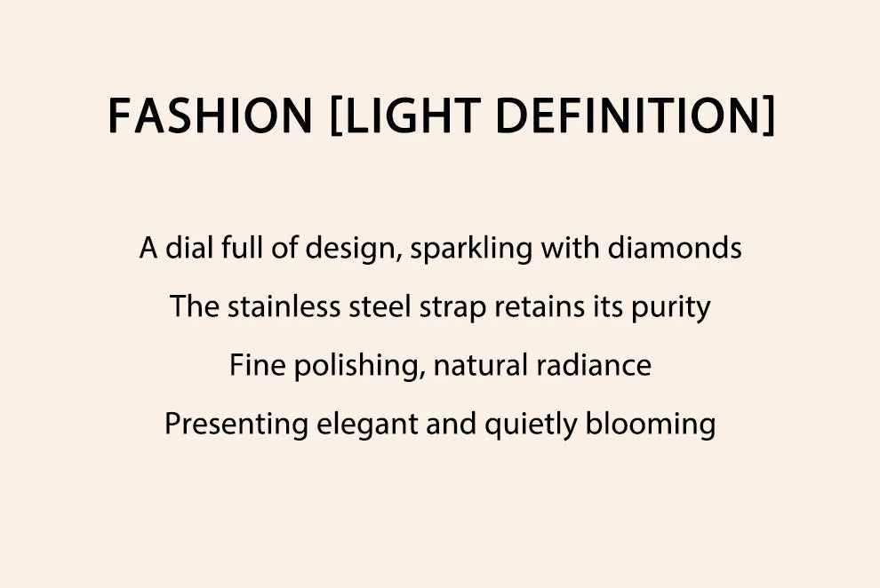 New Luxury Trendy Ladies Watch Luminous Waterproof Stainless Steel Date Woman Watch Fashion Elegant Quartz Women's Watches