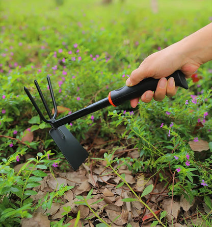 5 Pack 5-in-1 Gardening Hand Tool Set, Mini Hoe & Small Shovel for Outdoor Digging, Garden Loosening & Beach Clamming Tools