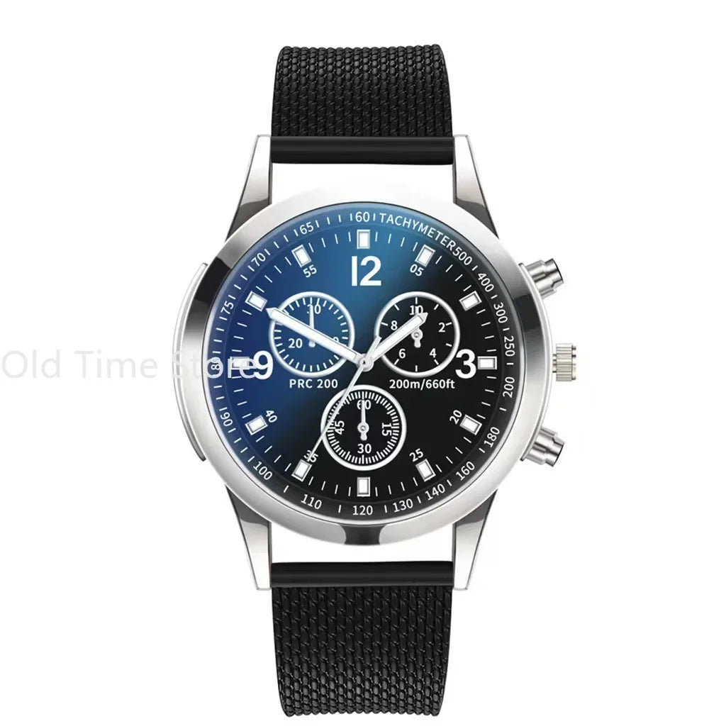 Luxury Quartz Watch for Men Stainless Steel Dial Casual Quartz Wristwatches Bracele Watch Relogio Masculino Часы Мужские