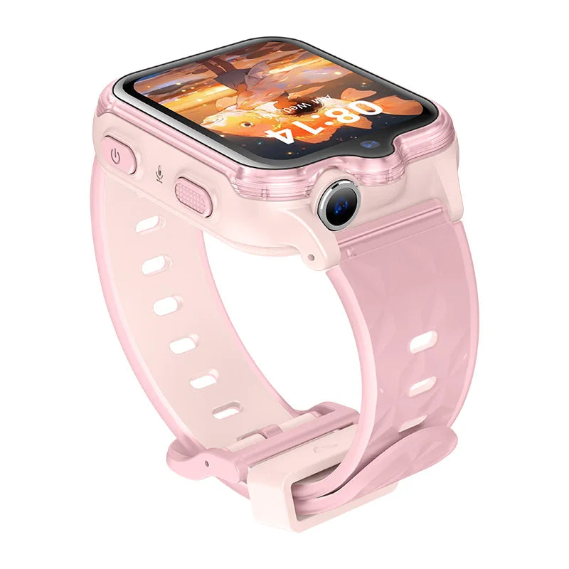 Wonlex 4G Kids Smart Watch KT42 GPS Real-time Location 2+16GB Memory Dual Camera Video Call APP Download SmartWatch for Children