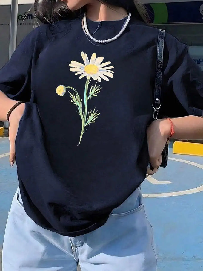 Relaxed Street Graphic T-Shirt