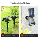 Solar Garden Spotlights — view 3