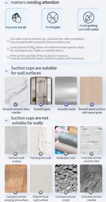 Suction Cup Toilet Brush For Household Wall Mounted Toilets With No Dead Corners Bathroom And Toilet Seat Cleaning Tool
