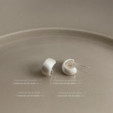 Brushed Geometric Earrings — view 22