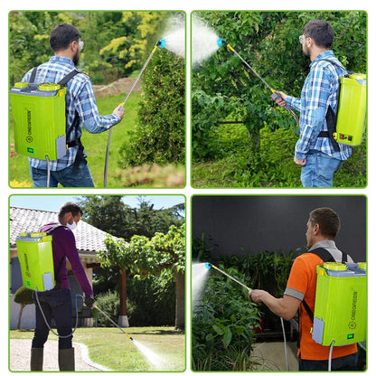 ONEGREEN 20L High Capacity Rechargeable Electric Sprayer Lawn Garden Spraying Irrigation Power Tools For Makita 18V Battery Pin