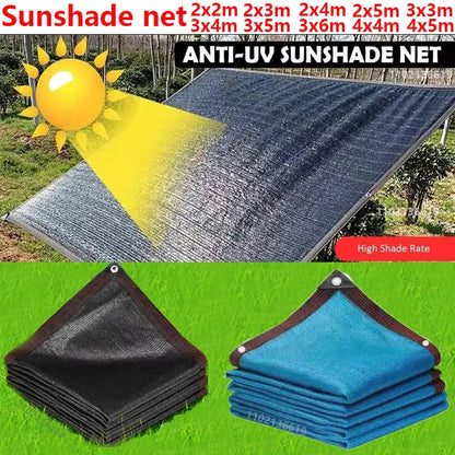 Outdoor Garden Shading Net, Terrace Awnings, Camping Shade Cover Mesh, UV Protection, HDPE Sunscreen Fabric, Shade4x5m ﻿