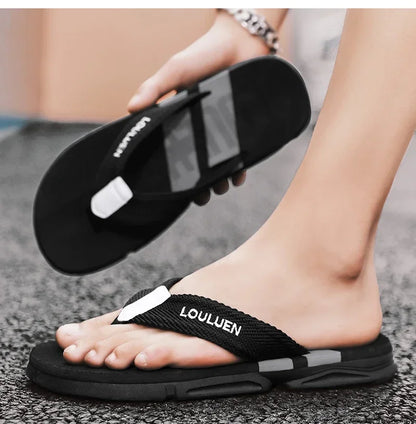 Summer Fashion Men Slippers Flip-Flops Outdoor Beach For Man Casual Breathable Antiskid Men's Sports Party Sneakers Shoes