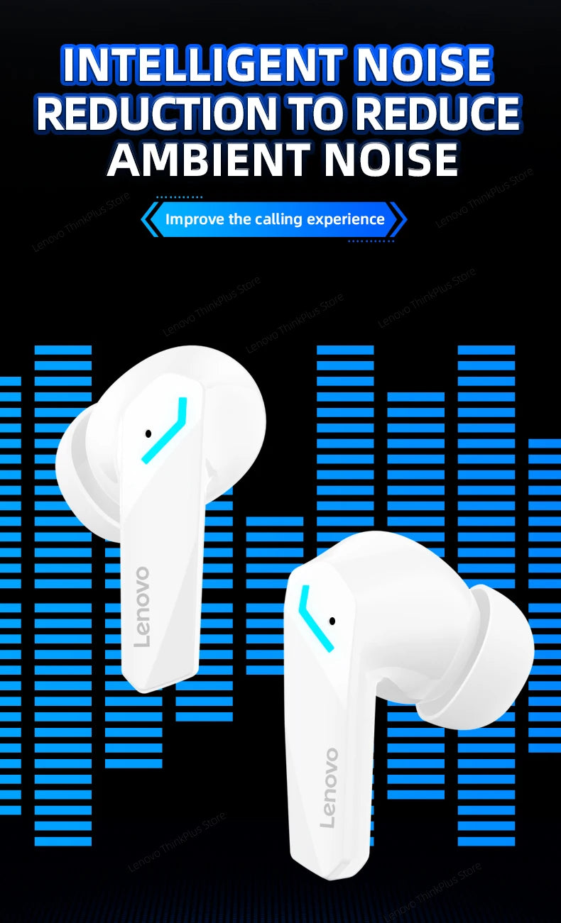 Lenovo GM2 Pro TWS Wireless HIFI Stereo Headset Low Latency Headphones Gaming Music Dual Mode Earbuds Music Sport Headset